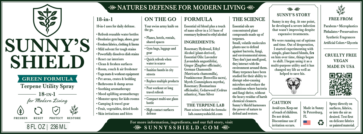 Sunny’s Shield Green Formula